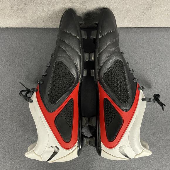 Nike Soccer Shoes Mens Size 12 Black White Red CTR360 Trequartista III FG Cleats - Picture 9 of 13